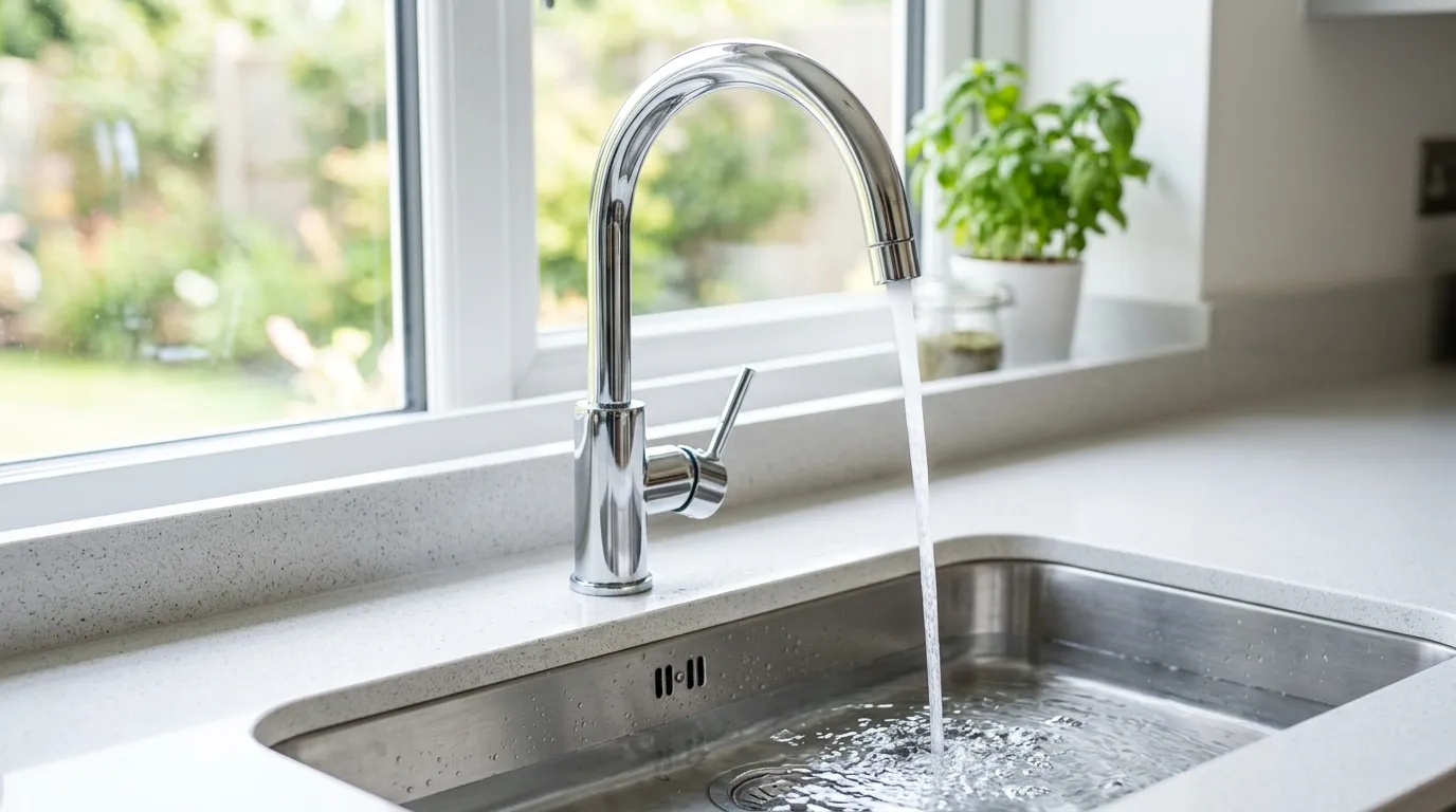 Local Plumbing Master Pros same day plumber fixing a faucet in Gresham, NE